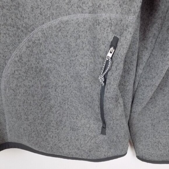 The North Face Gordon Lyons F/Z Sweater Jacket Size XL Heathered Gray - Picture 5 of 8